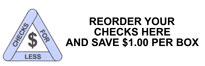 Reorder Checks Online