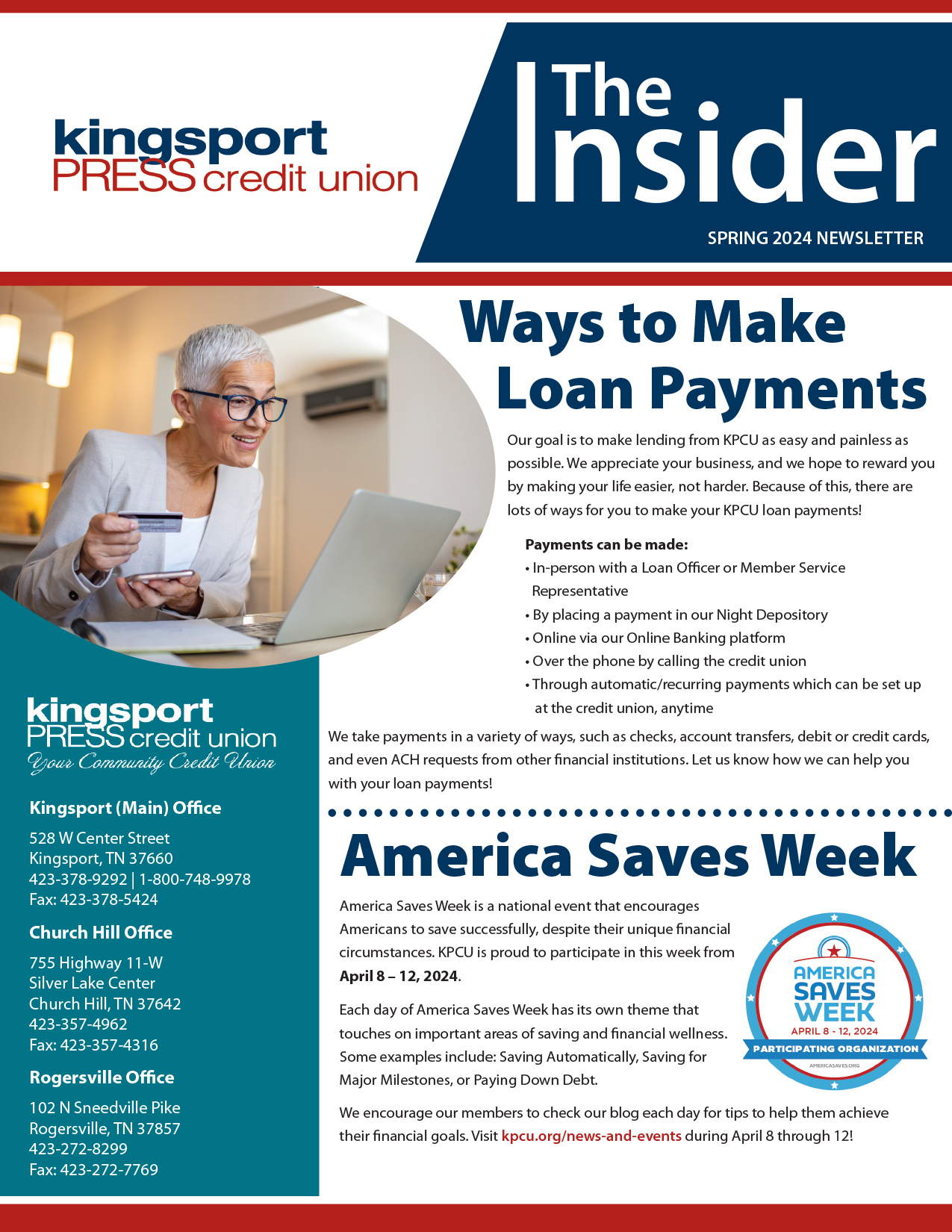 Spring Newsletter pg 1